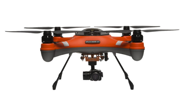 SPLASH DRONE 3+ WITH 4K CAMERA 3 AXIS GIMBAL - Crazy Shot Drones