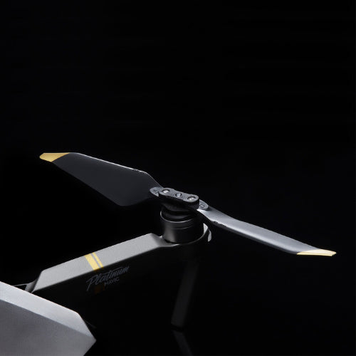DJI Mavic Platinum PT2 - 8331 Low-Noise Quick Release Propellers ( One Pair ) Golden - Crazy Shot Drones