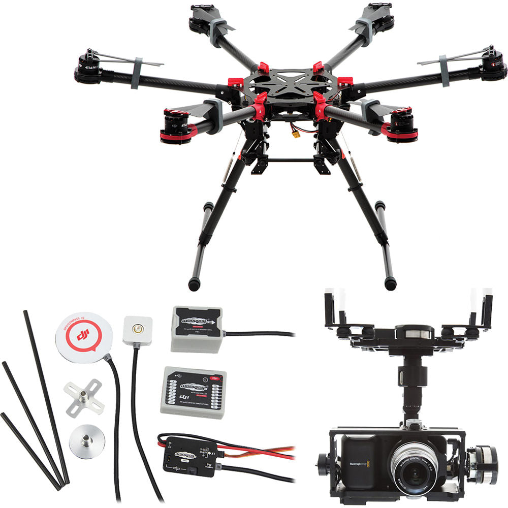 DJI Spreading Wings S900 Hexacopter - Crazy Shot Drones